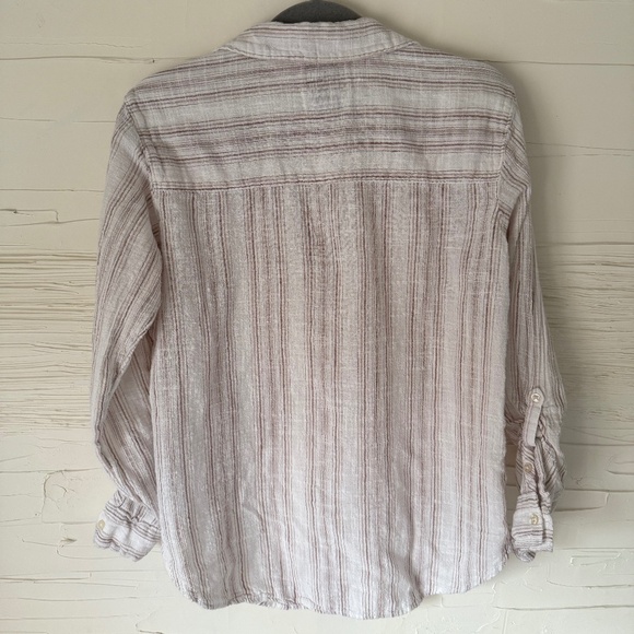 Abercrombie & Fitch Boyfriend Button-Down Shirt | Size L - Picture 3 of 6